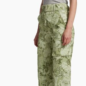 Derek Lam Rose Camo💐
Keanu Floral Straight-Leg Utility Pants-Sz. 14 NWT SoldOut